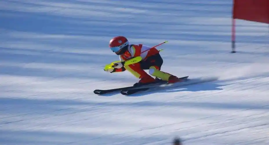 在越野滑雪比赛项目中,阿城区亚沟中心学校张添瑞,王春宇,董成包揽