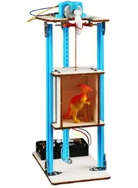 电梯升降机玩具模型小学生手工自制科技小制作小发明儿童科学实验