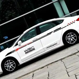 卡迪通侧裙车门汽车贴纸整车贴花改装车身拉花车贴个性腰线贴划痕遮挡