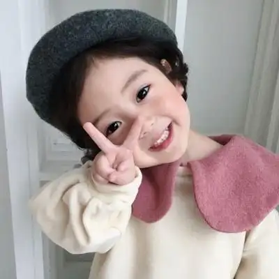 最火萌娃头像女生头像高清超萌的抖音可爱小女孩图片头像