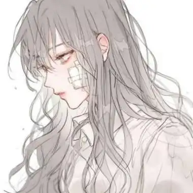 动漫女生高冷傲娇侧脸头像冷艳个性彰显气质范头像