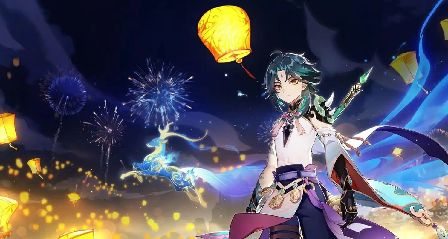 壁纸私聊可拿 侵权私聊删除 #原神# #壁纸# #魈# #全屏壁纸# #原神魈