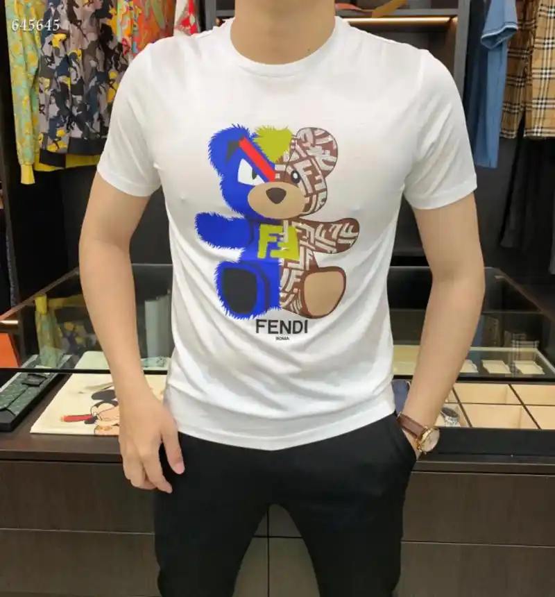 fendi芬迪2023春夏新款短袖t恤