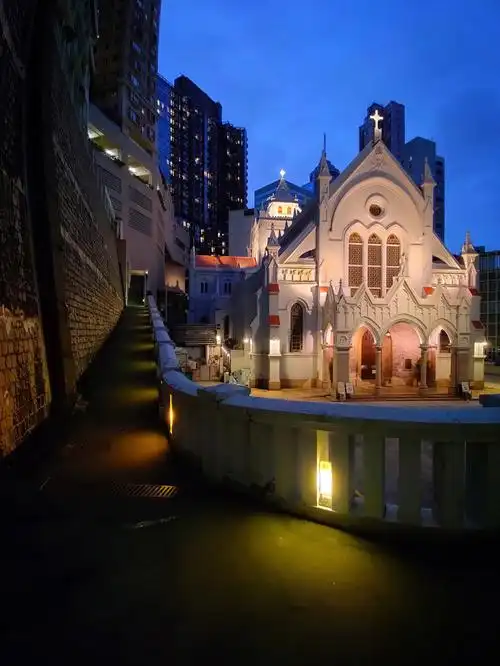 夜拍圣母无原罪主教堂