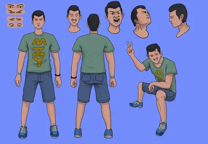 二维角色人物原画