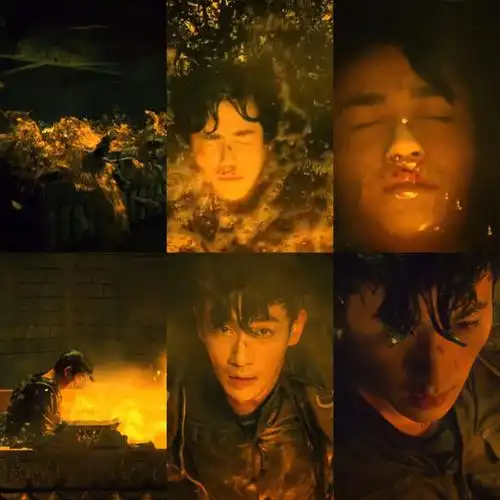 泡过金水的吴邪重启了眼神都不一样了