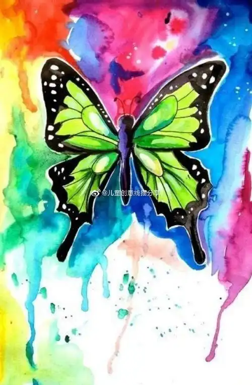 画##儿童创意美术##创意美术##儿童画素材##手绘##手绘素材##丙烯画
