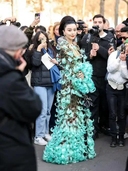 范冰冰##巴黎时装周