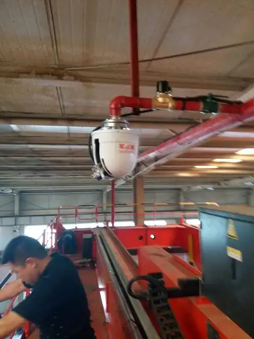 厂房里安装航吊的情况下影响消防水炮吗