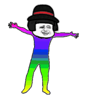 蘑菇头戴帽子跳舞