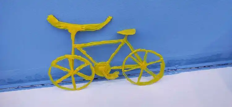 北港小学四二班创客第十三课3d打印笔之自行车