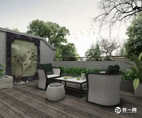 蟠龙湖-中式-300平米-家装效果图-装一网装修效果图库