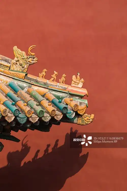 故宫光影图片素材