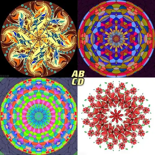 心理测试:凭感觉选一个曼陀罗花绘,测出你的真实人格