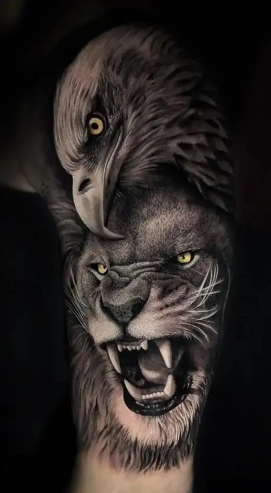 写实纹身 #欧美写实纹身 #花臂 #图案设计#暗黑系 - 抖音