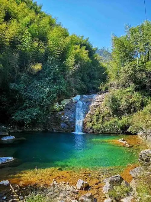 2018-10-03仙居淡竹龙潭头村,上井村观瀑14