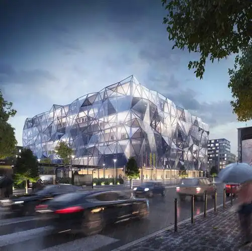 空间立面～设计大楼改造概念图