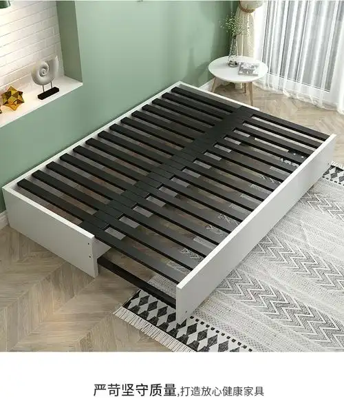 2022新品拖床抽拉床实木伸缩实木沙发床多功能伸缩小户型双人抽拉床坐