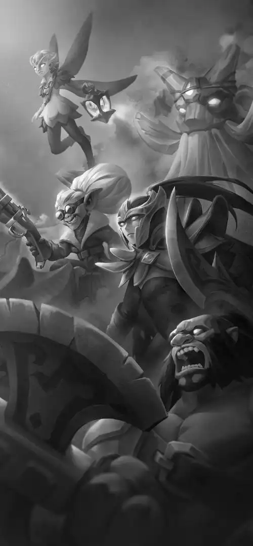 画了个壁纸,恭喜@dota2中国队亚运夺冠!