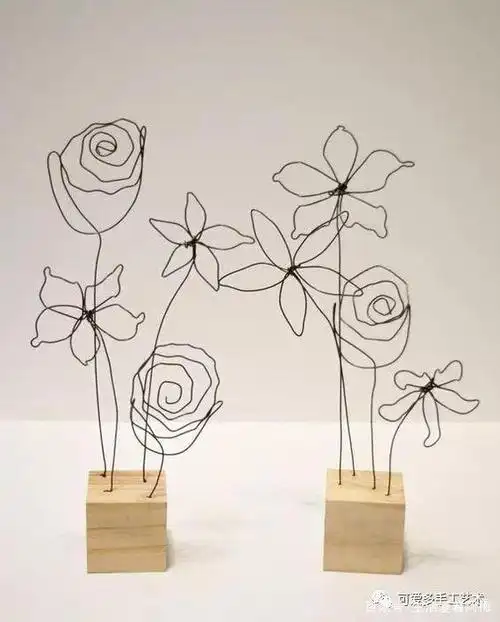 变废为宝用铁丝做手工,没想到成品出来这么多人喜欢,附教程