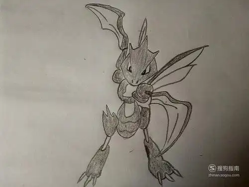 神奇宝贝最简单的神兽的简笔画