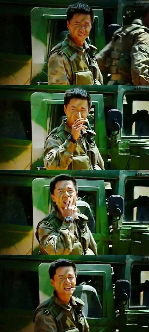 这烟好像抽了,也好像没抽,让我康康是谁还没看过段奕宏抽烟?