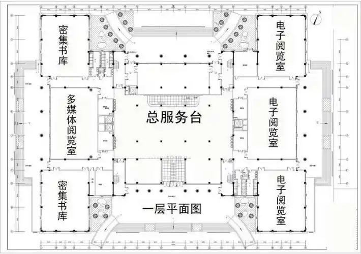 馆舍布局-图书馆