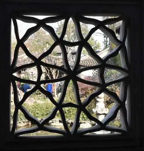 几何之美苏州园林漏窗艺术欣赏