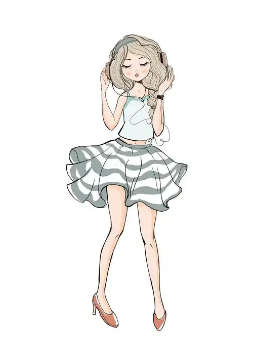 优酸乳《瘦小白》卡通人物形象设计|插画|商业插画|zana1129 - 原创