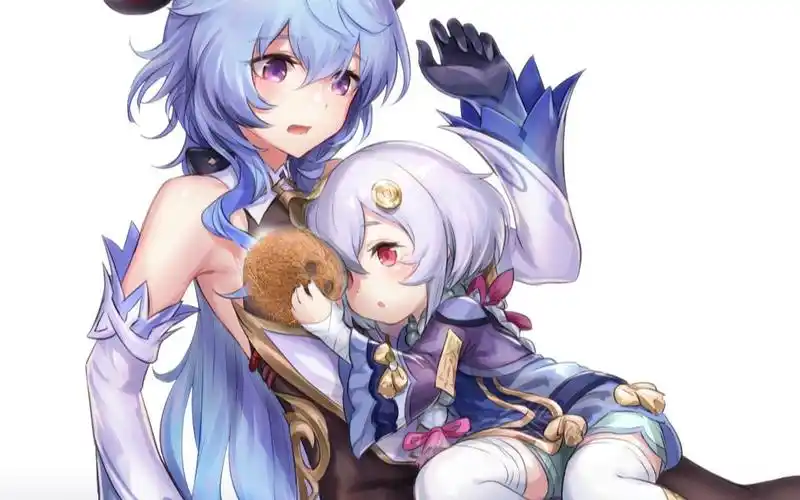 原神甘雨啊我被七七找到了顺便看看最真实的天赋和命坐吧