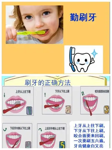不仅让孩子们养成好习惯,也要让孩子们学会保护牙齿的方法