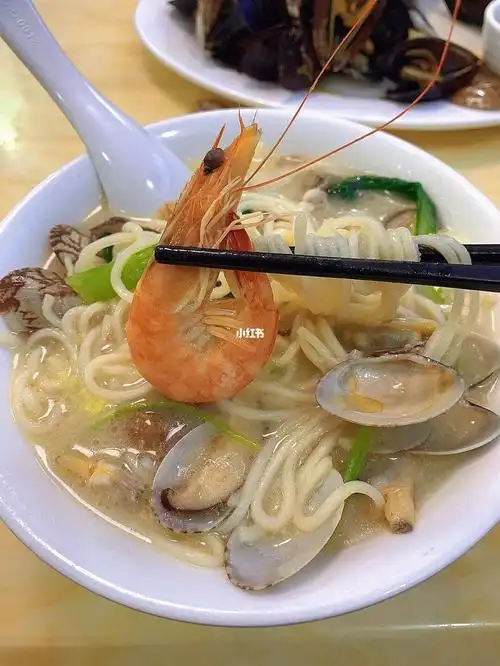 吃了就上瘾的海鲜面🦐