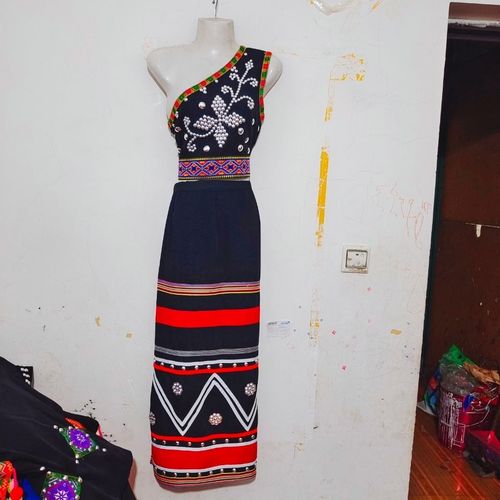 佤族服装云南少数民族佤族服两件套舞台演出服