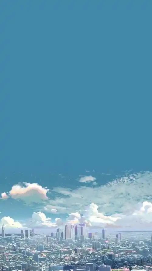 qq名片二次元风景动画可爱