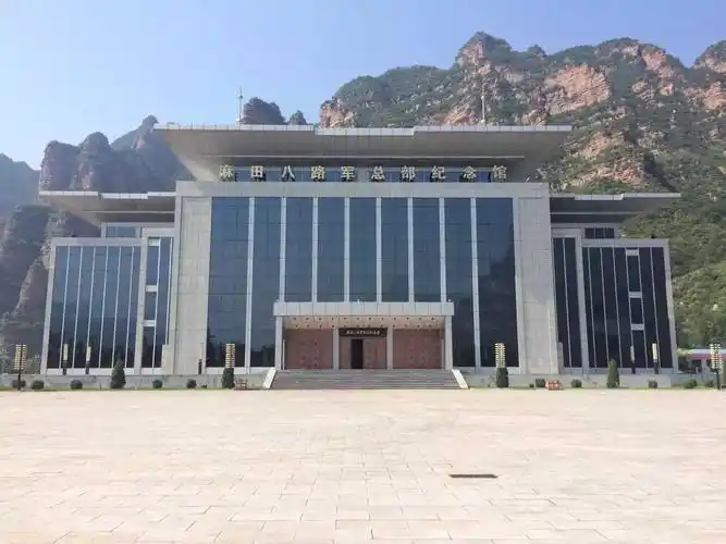 10日上午,我们参观采访了左权县麻田八路军总部纪念馆.