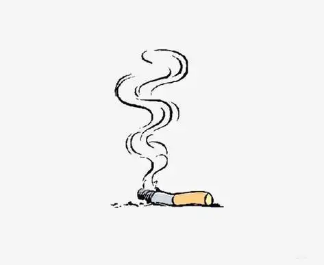 着火的烟怎么画简笔画