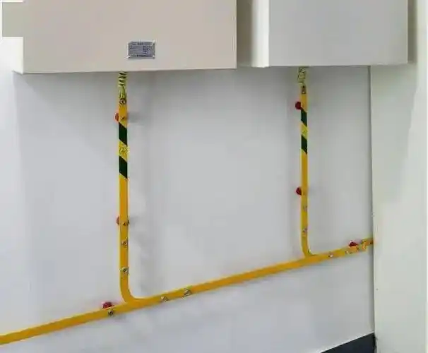 电箱接地桥架接地接地干线2)楼层电箱安装牢固,规范:一线一孔,相色