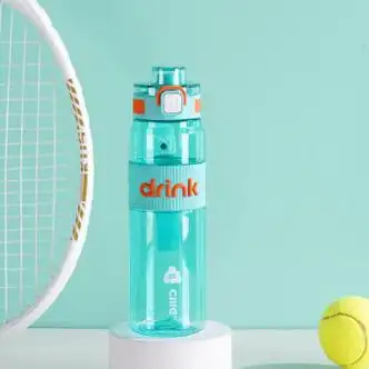 cille希乐水杯大容量高颜值男女学生户外运动便携提绳吸管杯夏季水壶