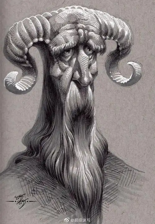 kevin keele漫画速写  夸张生动的形象#超级速写##插画##遇见艺术