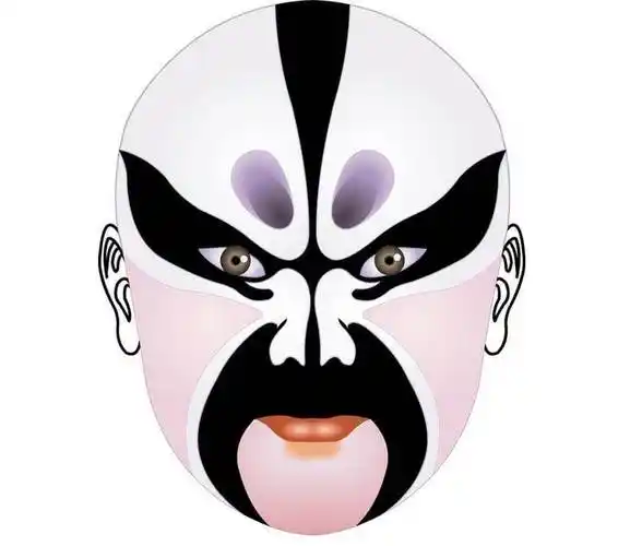 脸谱简笔画 脸谱简笔画大全有颜色