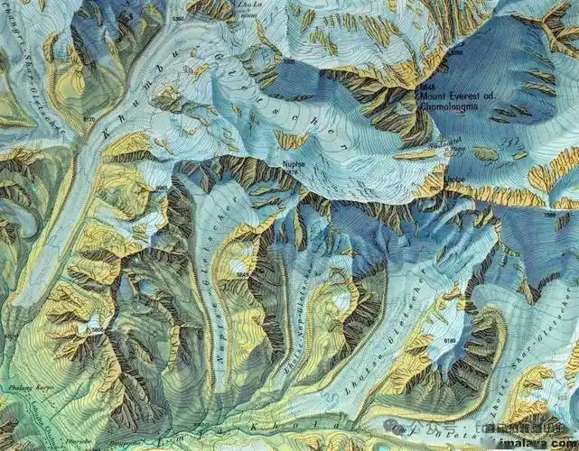 中尼珠穆朗玛峰地图绘制的兴起和衰落1718年1988年