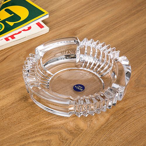 日本进口烟灰缸创意个性潮流多功能广告水晶logo大号客厅家用烟缸