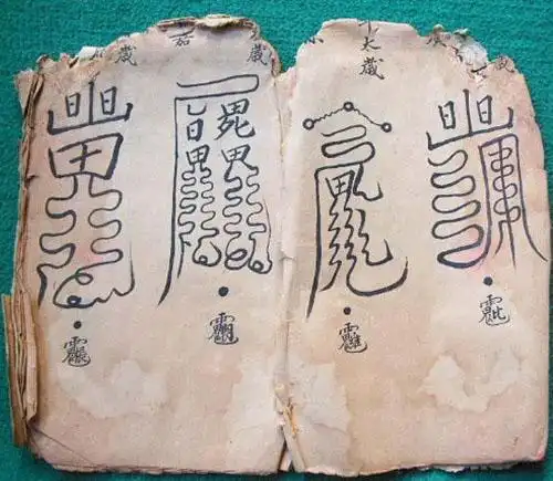 讳令符胆花字帝徽金字