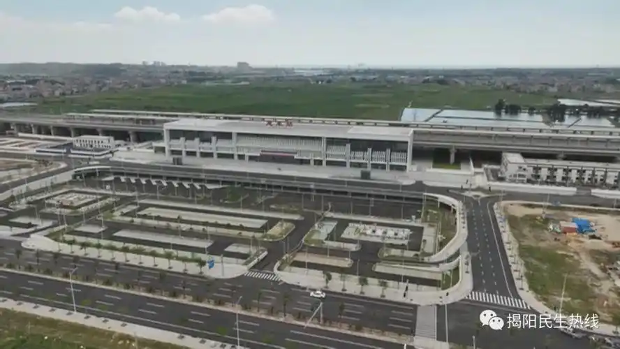 百千万工程汕汕铁路惠来站预计年底通车运营