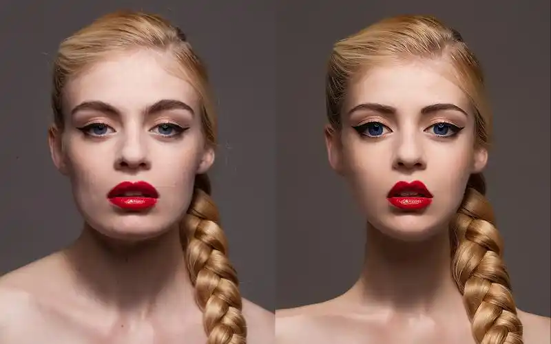 人像精修ps整容人像精修