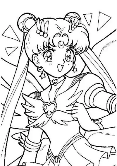 纹身图案 手稿 日漫风 美少女战士 水冰月cr.ins