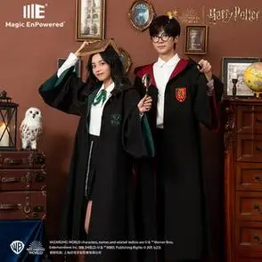 华纳正版哈利波特魔法袍学院长袍男女霍格沃茨校服袍子cos衣服装