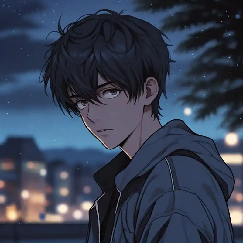 这是一组超有感觉的伤感动漫男生头像,每一个细节都透露出深沉的歉行