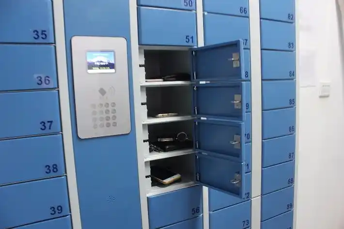 96门手机存放柜工厂员工车间手机柜智能手机柜手机寄存柜手机保密柜