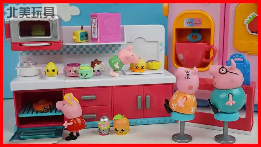 小猪佩奇煮饭厨房玩具儿童过家家